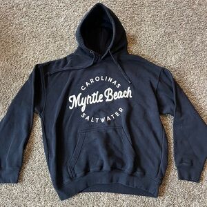 Myrtle Beach Black Hoodie
